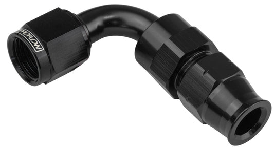 Proflow PFE113-12BK 3/4in. Tube 90 Degree To Female -12AN Hose End Tube Adaptor Black