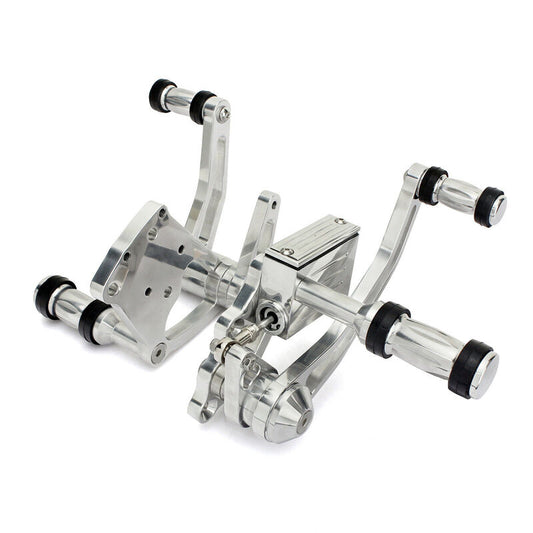 Attitude Inc ATT-RSHD-ST00P Forward Control Kit Polished for Harley-Davidson Softail 2000-2017 Polish Kit
