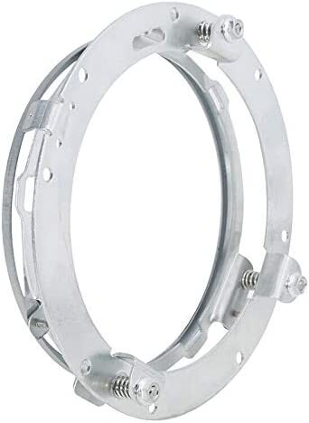 Attitude Inc ATT-XF2906247 Headlight Mounting Bracket Stainless for 7.0'' Daymaker Headlights ,1994-2013 Softail Models 1991-2013 Each