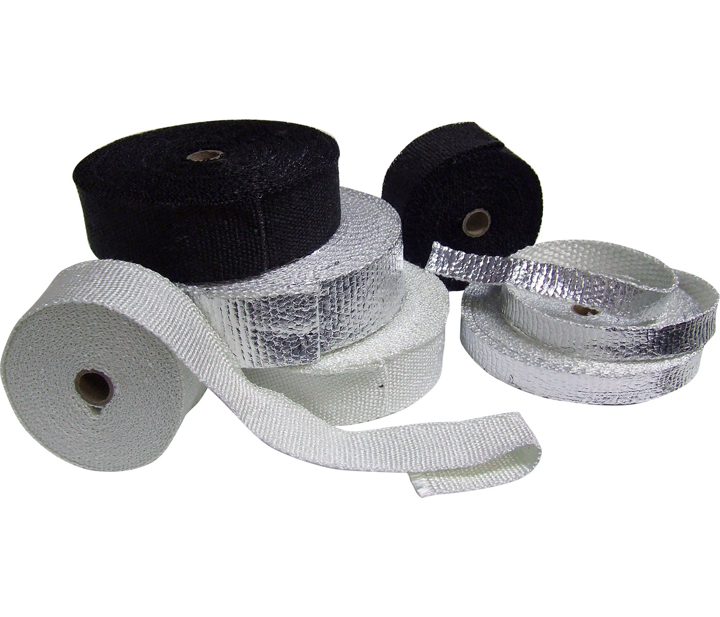 ACE-EW92515 Aluminized Fiberglass Exhaust Wrap 25mm x 15m (50ft)