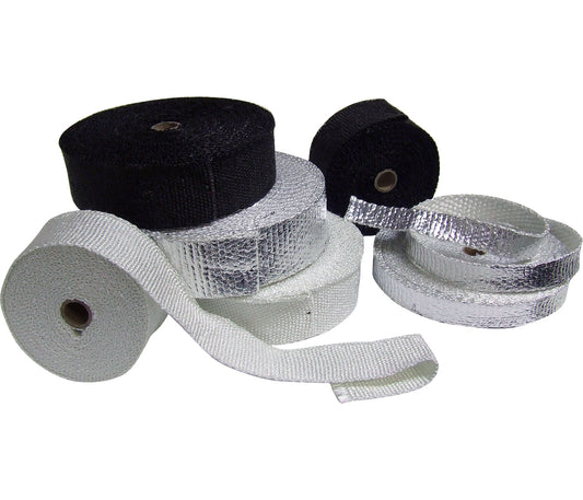 ACE-EW92515 Aluminized Fiberglass Exhaust Wrap 25mm x 15m (50ft)