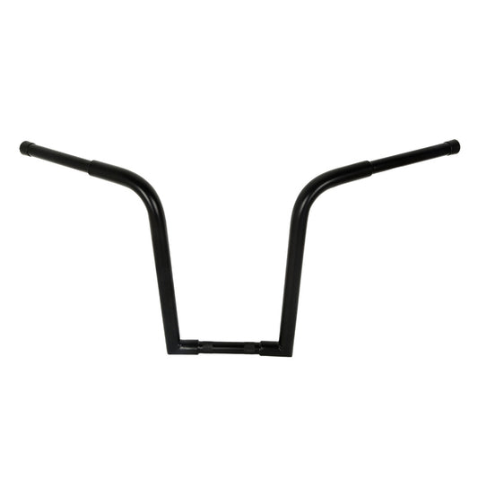 Attitude Inc ATT-XF161008-DB-12 Hefty Bars 12" Rise 1-1/4 Dia ,Handlebars Matt Black Powder coat For Harley Ape Hangers each