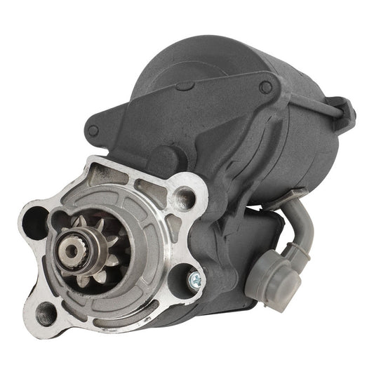 Attitude Inc ATT-SM70220-BK Starter Motor Powertorque suit Harley ,Big Twin 1989 TO 2006 1.4Kw Top Post Black Wrinkle Each