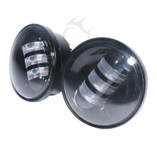 Attitude Inc ATT-XF2906130-B Headlight insert 4-1/2 Daymaker Black For Harley