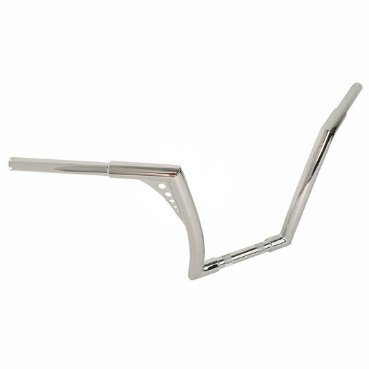 Attitude Inc ATT-XF161006-E-14 Bonanza Handlebar Chrome 14 Inc 1-1/4 in. Ape Hangers For Harley Softail Sportster Fat Boy Dyna