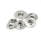 Crower C86044 7 Titanium Spring Retainers 11/32" Stem 1.500" OD Spring +.065"