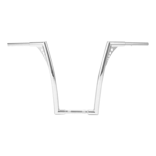 Attitude Inc ATT-XF161006-E-16 Bonanza Handlebar Chrome 16 Inc 1-1/4 in. Ape Hangers For Harley Softail Sportster Fat Boy Dyna