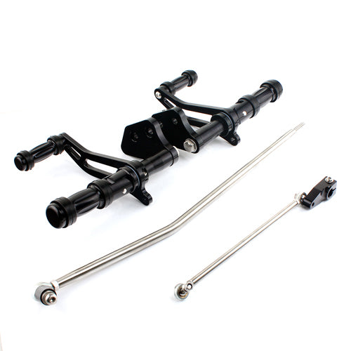 Attitude Inc ATT-RSHD-SB06BK Forward Control Kit Black 8.5 in Forward For Harley-Davidson Dyna Street Bob 2006-2017 Kit