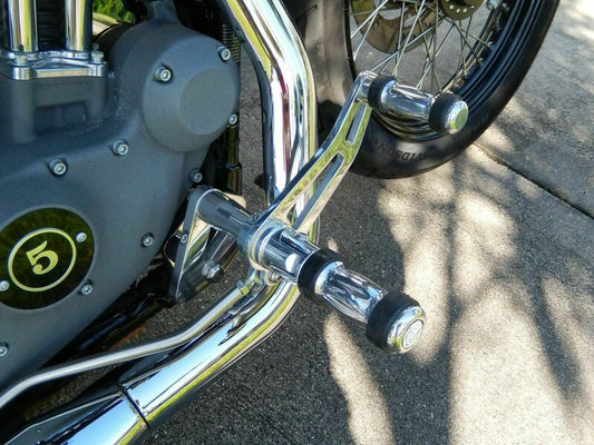 Attitude Inc ATT-RSHD-SS04P Forward Controls Polished 12 in forward for Harley-Davidson Sportster XL883 XL1200 2004-2013 Polished Kit