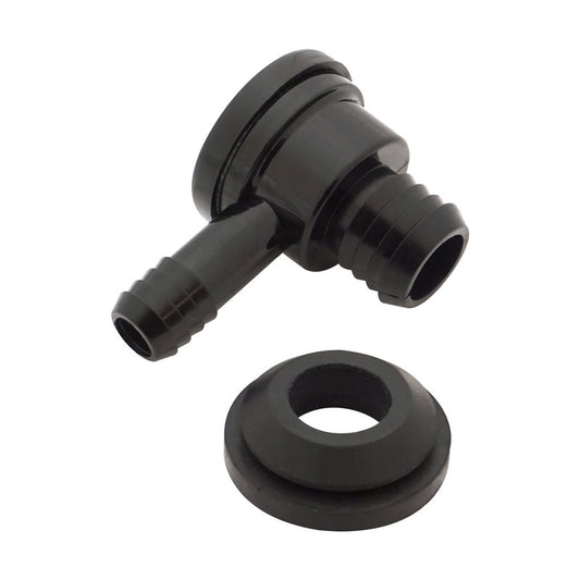 Proflow PFE350-P Brake Booster Check Valve Black Plastic 3/8in. Hose Barb Includes Grommet Each