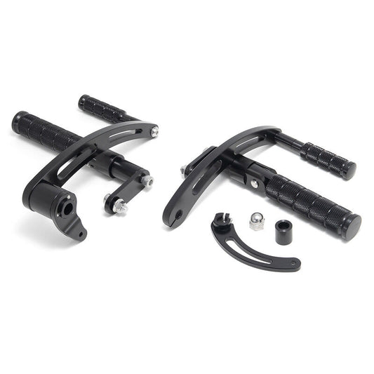 Attitude Inc ATT-RSHD-FLH97BK Billet Forward Control kit Black 4 in Forward For Harley-Davidson Street Glide 1997-2008 Kit