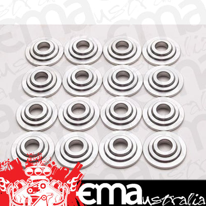 Crower C86767-16 7 Titainium Valve Spring Retainers Dual Spring 1.490"OD Set 16