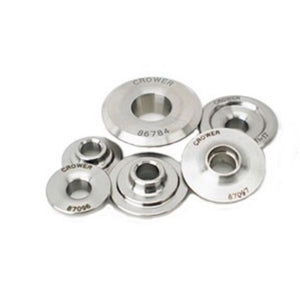 Crower C86781-16 7ø Titainium Valve Spring Retainers Dual Spring 1.490"OD Set 16