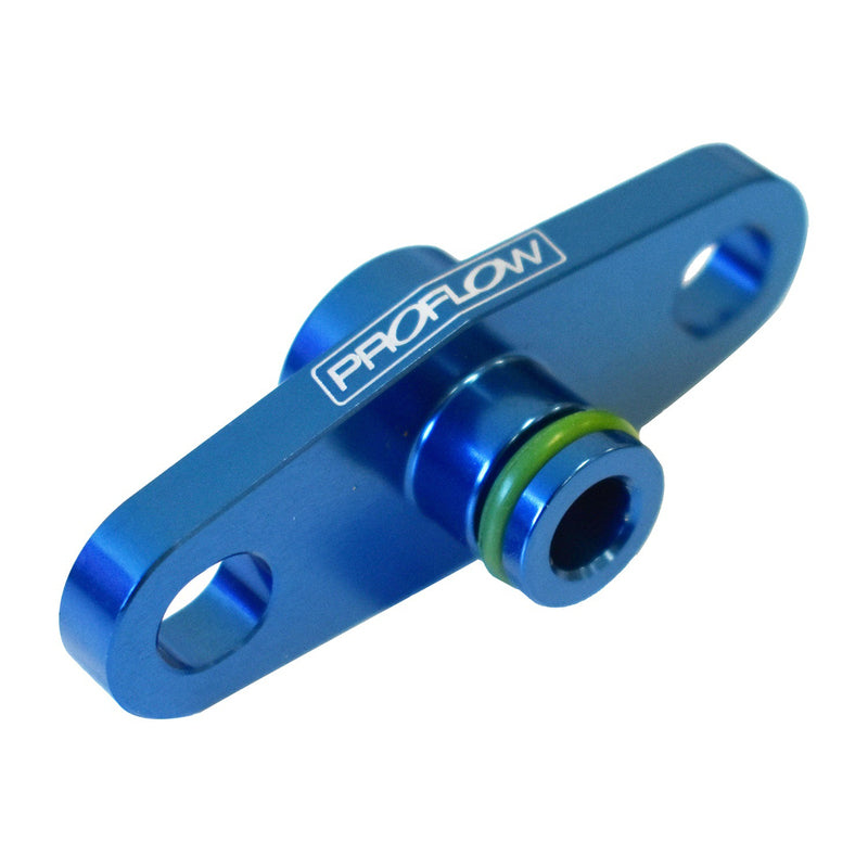 Proflow PFE681-18 Fuel Rail Adaptor Fitting Aluminium 11mm To Female 1/8 NPT suit For Toyota / For Subaru