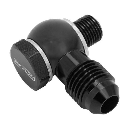 Proflow PFE816-06-02-KIT Banjo Fitting Kit Suit Ford C4/C10 Transmission 1/8in. NPSM To -06AN Male Black Each