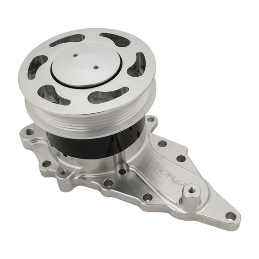 Proflow PFEBEW5010 Water Pump Electric Billet Aluminium Polished suits Toyota Supra 1JZ 2JZ 132 LPM/35 GPM at 12 Volts Each