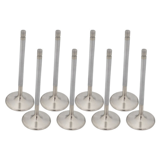 Proflow PFE-CHV205-HOL Maxflow Valves Holden SuperMax Heads Intake Stainless Steel 2.050in. Diameter 8mm Stem 5.400 in. Length Set of 8