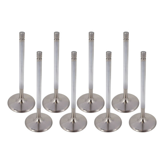 Proflow PFE-CHV202-HOL Maxflow Valves Holden SuperMax Heads Intake Stainless Steel 2.020 in. Diameter 8mm Stem 5.400 in. Length Set of 8