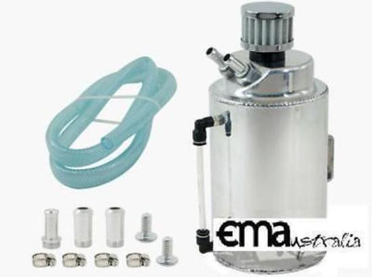Cal Customs CAL2851 Polished Aluminium Oil Catch Tank 2 Litre