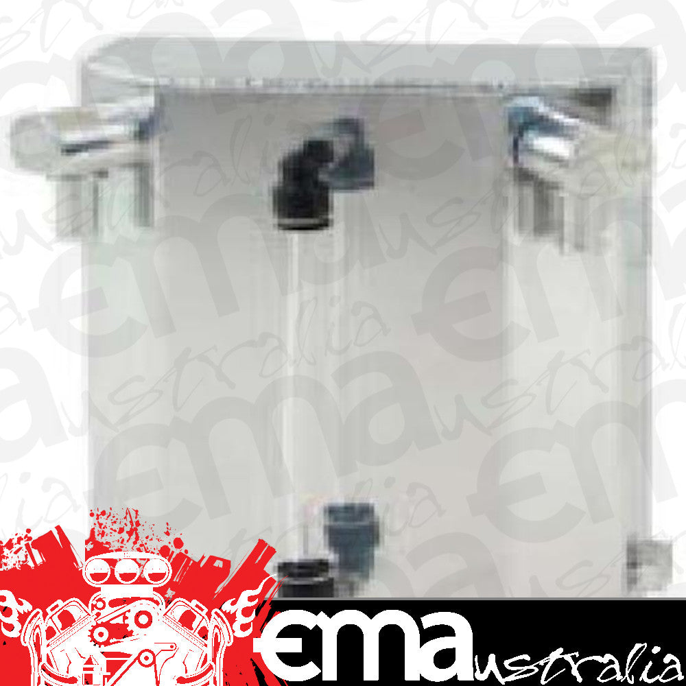 Cal Customs CAL2862 Polished Aluminium Oil Catch Tank 1 Litre