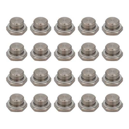 Proflow PFE992-20 Fitting Oxy Sensor Bung Stainless Steel M18x1.5 Bulk Pack 20pc