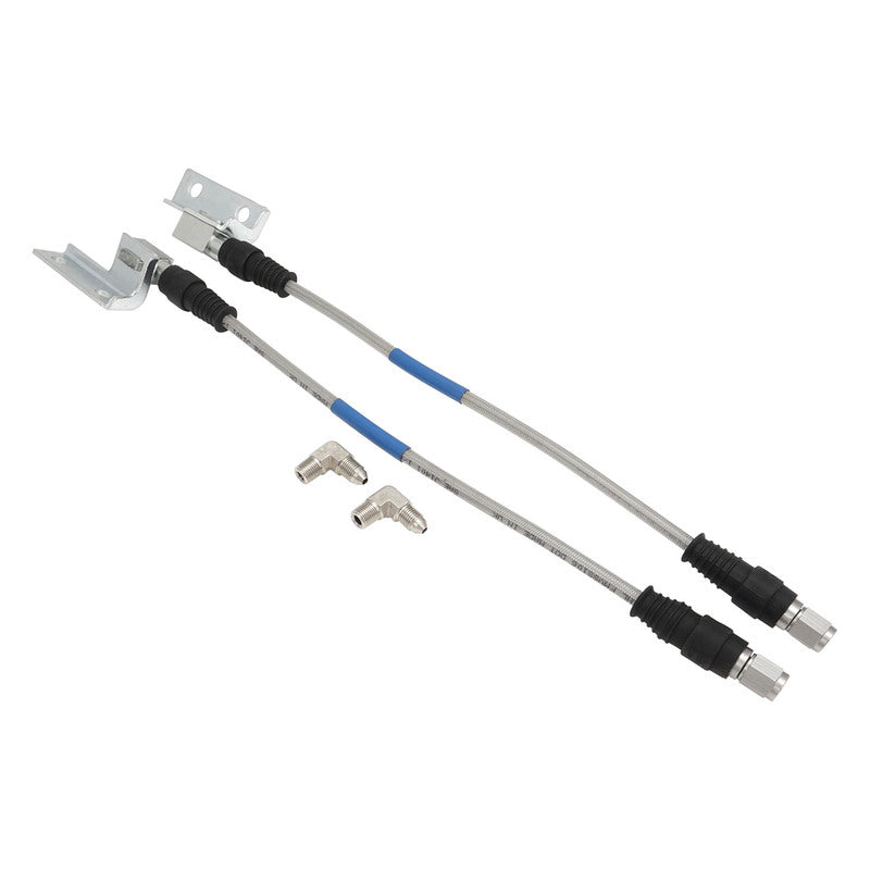 Proflow PFE-BH2000-SS-KIT Brake Hose Kit Stainless Steel Braided PTFE Hose ADR Approved Suit Wilwood Calipers For Ford XW-XF ZC-ZL Disc Front Pair