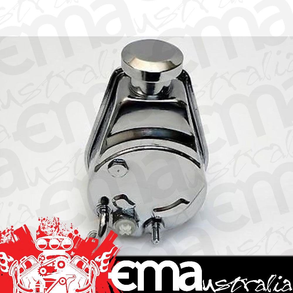 Cal Customs CAL-3553 Cal Custom Gm Style Chrome Power Steering Pump Saginaw Gm 1965-79