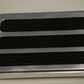 Cal Customs CAL-4032 Cal Custom Polished Aluminium Rubber Inserted Brake Pedal 4.5"X2.5"