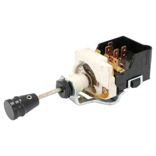 Proflow PFEBT-400BK Universal Headlight Switch Billet Knob Black Each