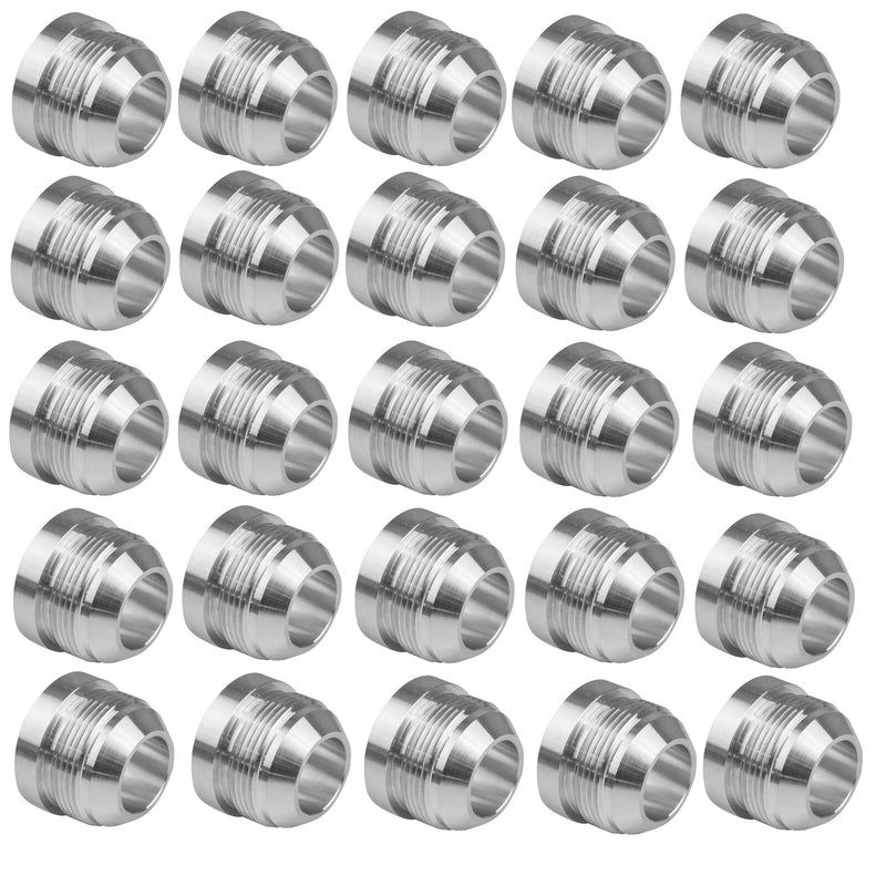 Proflow PFE999-08D-25 Bulk Pack Fitting Aluminium Fitting Weld On Bung -08AN 25pc