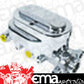 Cal Customs CAL-4477 Cal Custom Chrome Alloy Brake Master Cylinder Gm Chev Holden 1" Bore
