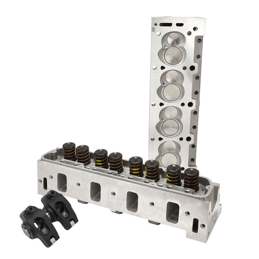 Proflow PFEAHH20063-RRK6 Cylinder Heads & Rocker Kit SuperMax Aluminium Holden Commodore VN Complete 590 HP Out of Box 63cc Chamber 200cc Intake Runner Pair
