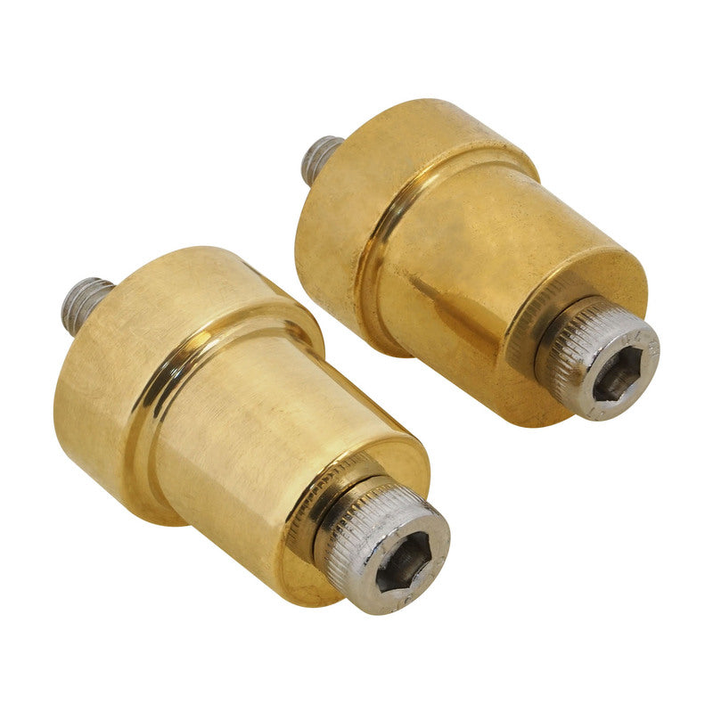 Proflow PFEBT-325 SAE Battery Terminal Adaptors Brass Posts Positive & Negative Terminal Pair