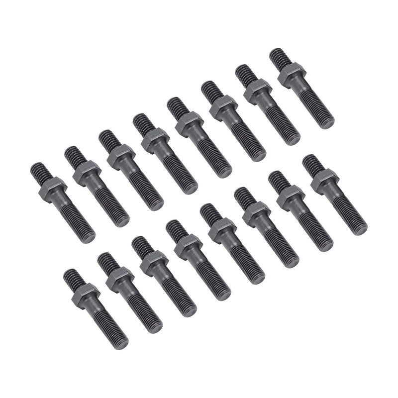 Proflow PFE-42288-16 Rocker Arm Screw In Stud Kit 7/16 Top 7/16-14 in. Bottom 7/16-20 in. Universal Chevrolet Ford Holden V8 Set Of 16