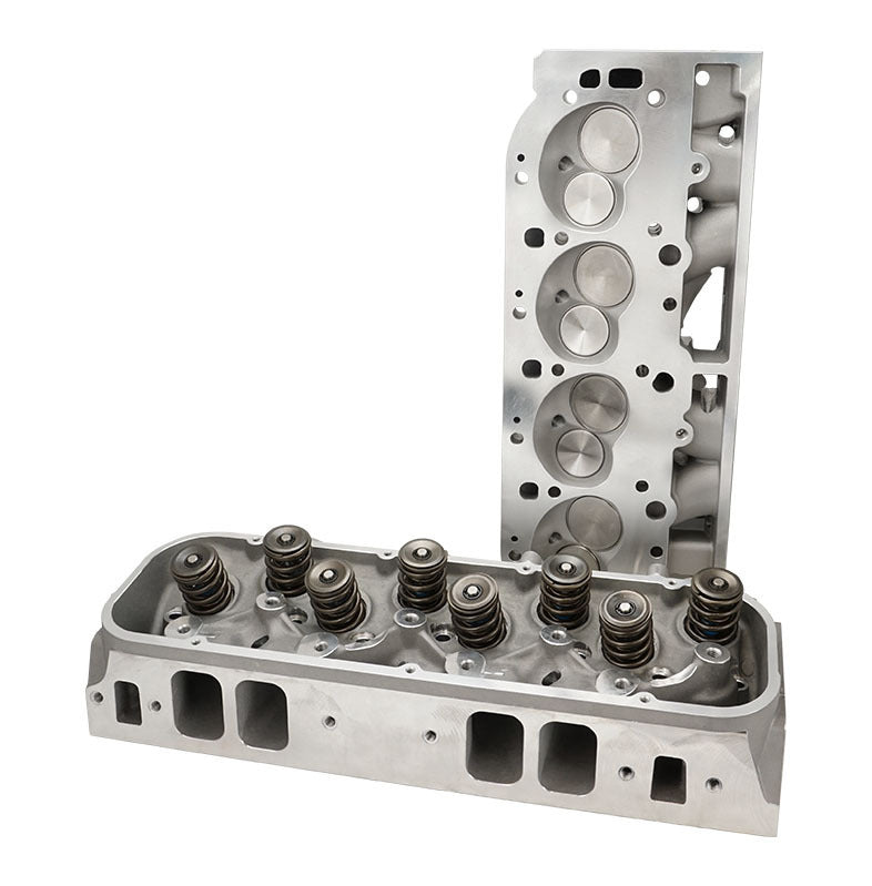 Proflow PFEAHBB315121-CNC Cylinder Heads AirMax 320 CNC Aluminium BB Chevrolet Assembled 120cc Chamber 315cc Intake Runner Pair