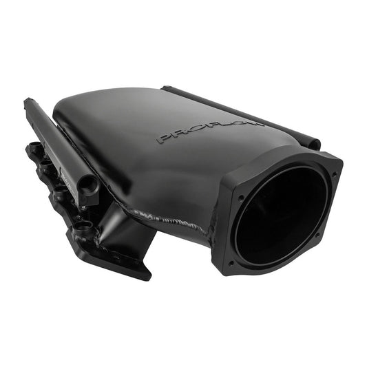 Proflow PFEM68001 SuperMax Plus EFI Intake Manifold Kit Gen 2 For Holden Commodore LS3/L92 Fabricated Black Low-Profile w/Fuel Rails 102mm Bore