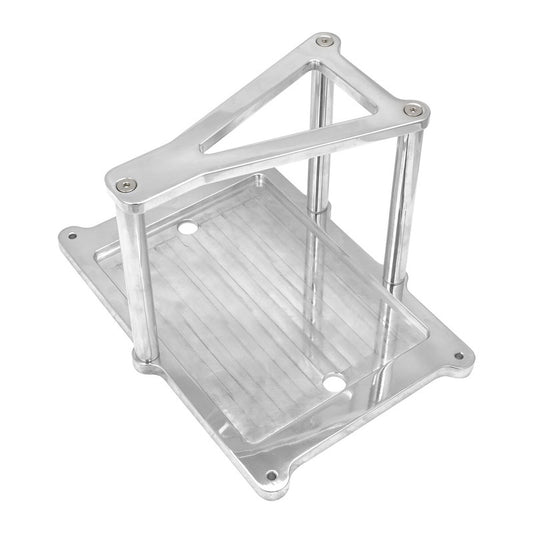 Proflow PFE-R6331 Deluxe Battery Mount Hold Down Universal & XS Power Billet Aluminium Polished