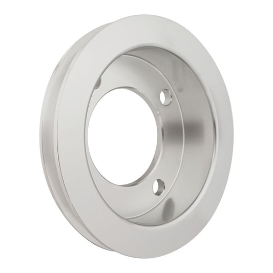 Proflow PFEP8820 Billet Crank Pulley 4 Bolt For SB Ford 289/302/351 Short Suits FMS-M-8501-E351S Pump 1-Groove Clear Anodised