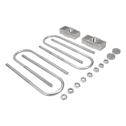 Proflow PFELBU-4100 Lowering Blocks 1'' Aluminium Universal & Holden Leaf Spring Kit