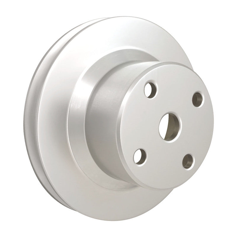 Proflow PFEP43405 Water Pump Pulley V-Belt 1-Groove Aluminium Silver For Holden V8 ,308 VK-On Black Motor Each