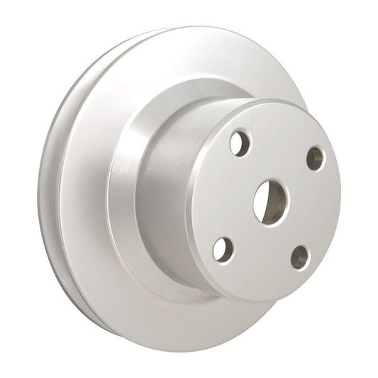 Proflow PFEP43405 Water Pump Pulley V-Belt 1-Groove Aluminium Silver For Holden V8 ,308 VK-On Black Motor Each