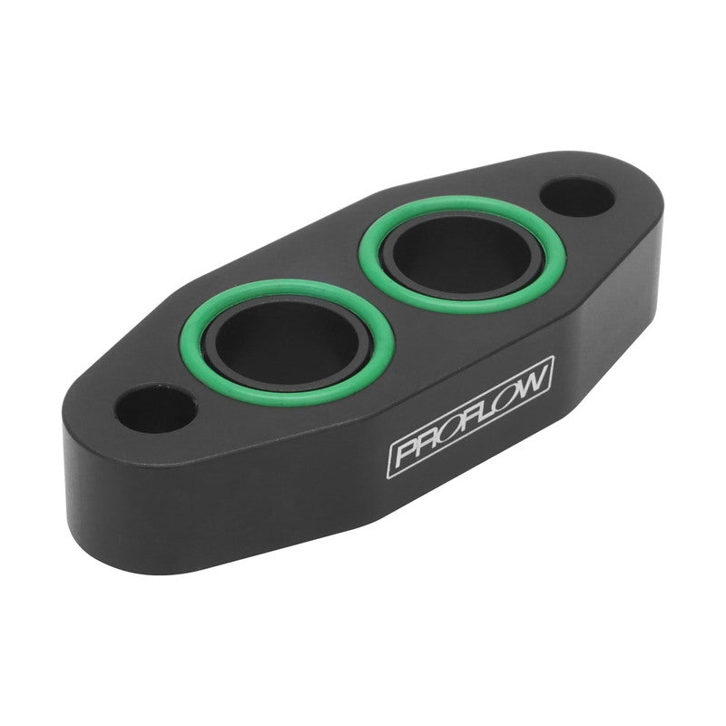 Proflow PFEOS-OB2070 Oil Spacer Adapter For Holden Commodore LS VT-VZ Billet Aluminium Black