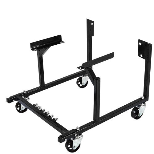 Proflow PFEENG2-BK Engine Dolly Steel Black Powder Coat Wheels Included For Ford SB 289 302 351 Each