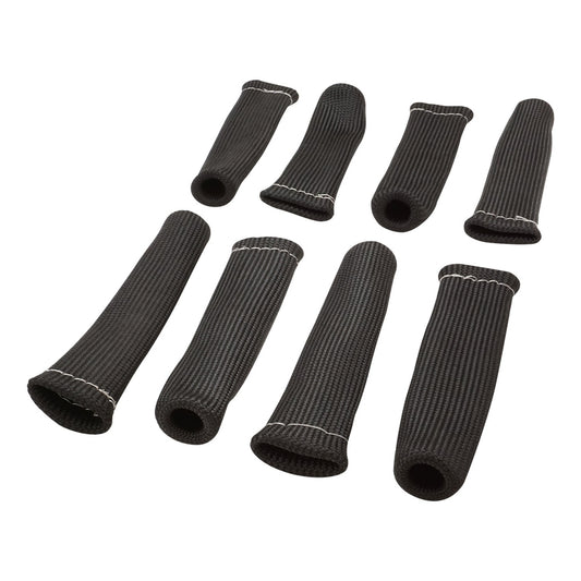 Proflow PFEHS-630208 Spark Plug Boot Heat Shields 640 C Black 1-1/4 in. i.d 8 in Length Set of 8