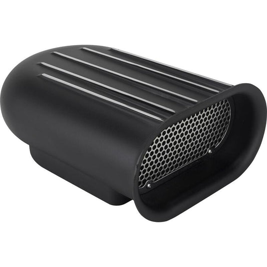 Proflow PFEEA5245BK Carburettor Scoop Aluminium Black Mini Hilborn-Style Single Carburettor Each