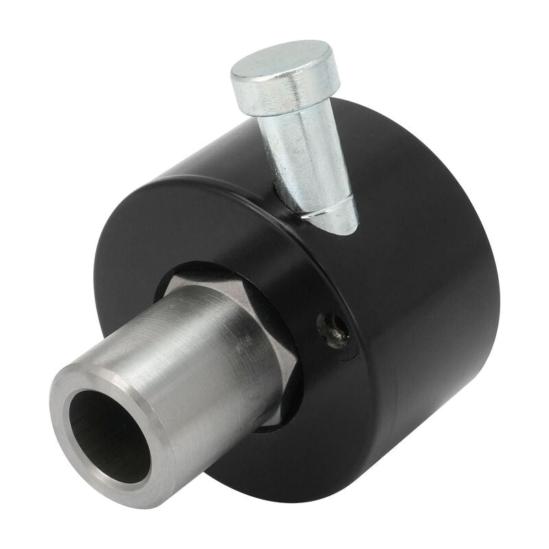 Proflow PFEQRHUB58-BK Aluminum Quick Release Steering Wheel Hub Hex 5/8 Inch Black 5/8" ID weld on hex sleeve allows for welding to 5/8" round steering shafts,