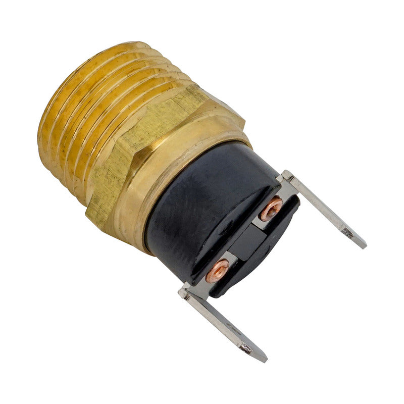 Proflow PFEFSW2 Switch Thermostatic Fan Switch On 185 F - Off 170 F Degrees 3/8 Npt 15 Amp Continuous Rated
