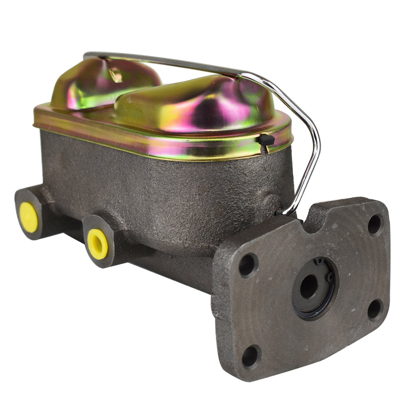 Proflow PFEMC3560 Master Cylinder Mopar For Chrysler 66-74,Cast Iron Natural 1-1/8 in. Bore Dual Bowl Disc/Drum Each