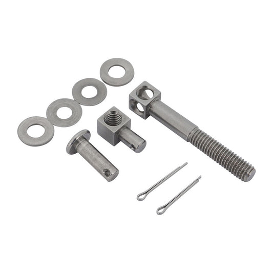 Proflow PFE-H20-122 Throttle Linkage Kit Holley Secondary Adjustable Stainless Steel 4500/4500 HP/4150/4150 HP Kit