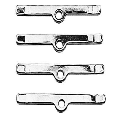 Proflow PFE-R4993 Valve Cover Spreader Bars Chrome Kit SB Chev 4-3/4 long